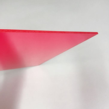 10 χρόνια εγγύηση Ελεύθερο δείγμα Soild Φωτισμός Πολυκαρβονικού Φύλλου