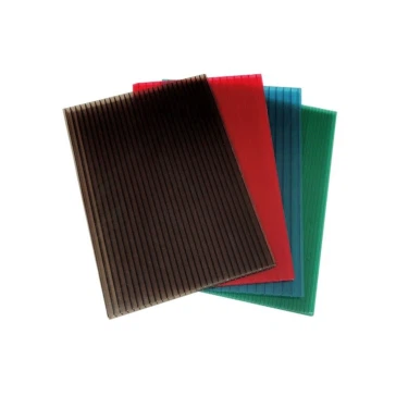 Διπλό τοίχωμα κοίλο θερμοκηπίου πολυανθρακικό φύλλο για φεγγίτη