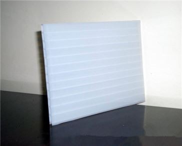 Λευκό πολυανθρακικό κοίλο φύλλο